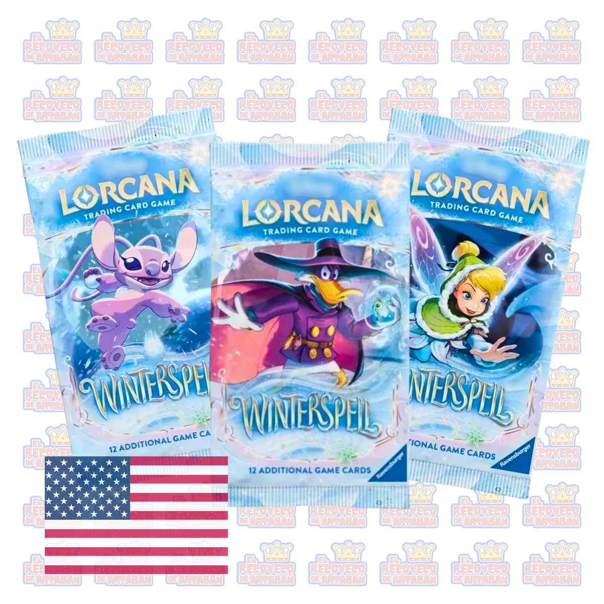 Sobre Individual - Lorcana TCG: Winterspell Booster Pack (En Inglés)