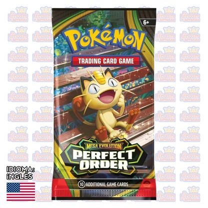 Pokémon TCG: Mega Evolution — Perfect Order Booster (Sobre Individual) En Inglés