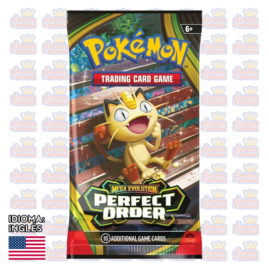Pokémon TCG: Mega Evolution — Perfect Order Booster (Sobre Individual) En Inglés
