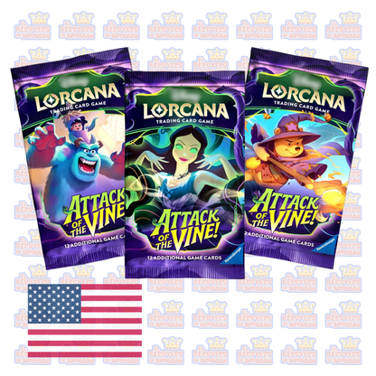 Sobre individual - Lorcana TCG: Attack of the Vine! Booster Pack (En Inglés)