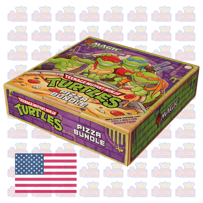 Magic: The Gathering – Teenage Mutant Ninja Turtles Pizza Bundle (En Inglés)