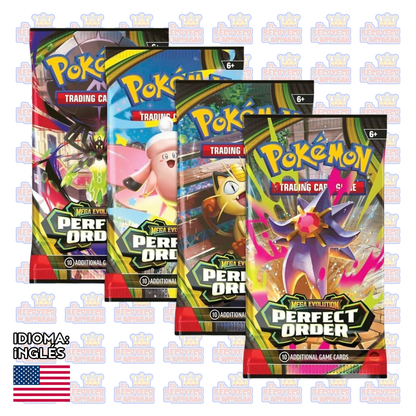 Pokémon TCG: Mega Evolution — Perfect Order Booster (Sobre Individual) En Inglés