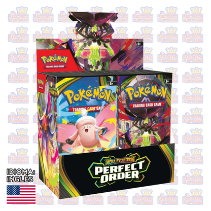 Pokémon TCG: Mega Evolution — Perfect Order Booster (Sobre Individual) En Inglés