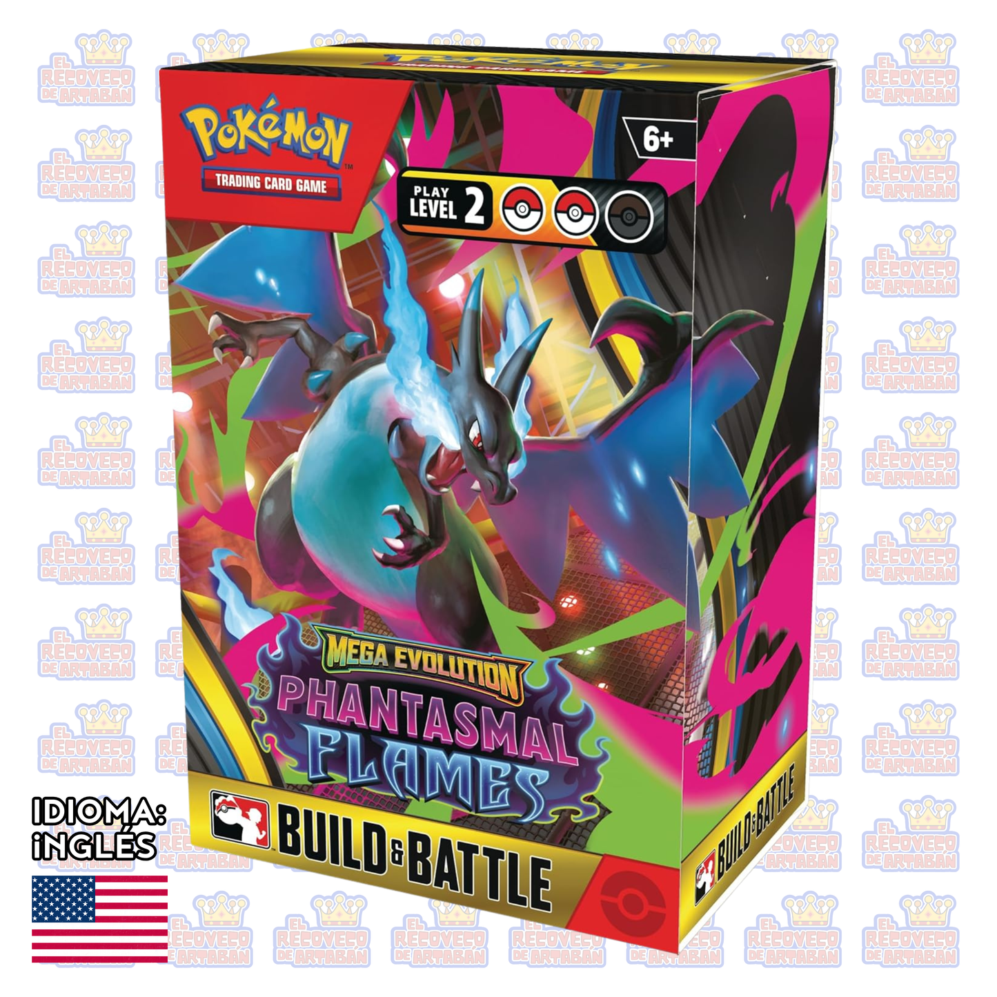 Combina y combate en Inglés - Pokémon TCG: Mega Evolution - Phantasmal Flames