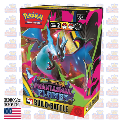 Combina y combate en Inglés - Pokémon TCG: Mega Evolution - Phantasmal Flames