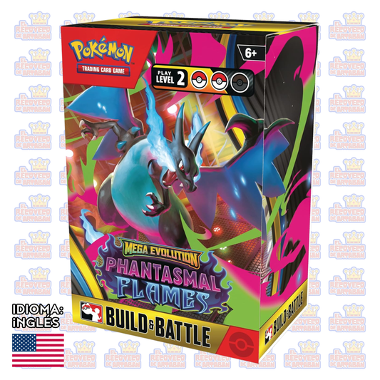 Combina y combate en Inglés - Pokémon TCG: Mega Evolution - Phantasmal Flames