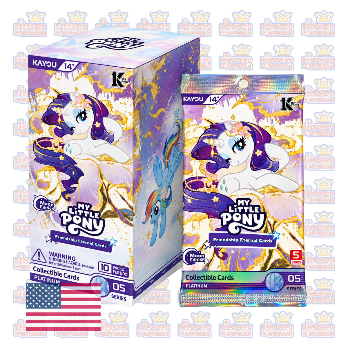 KAYOU My Little Pony: Friendship Eternal Cards – Moon Edition Series 5 | En Inglés