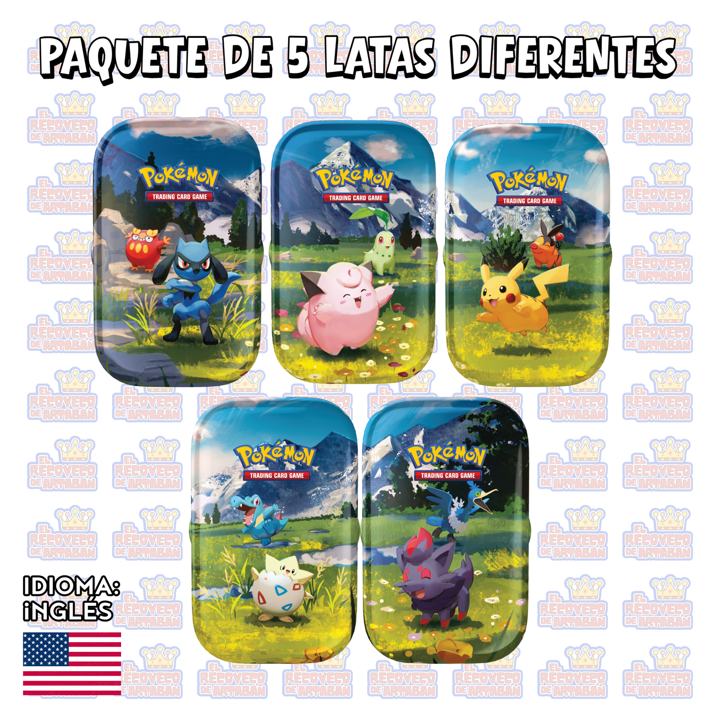 Pokémon TCG: Mega Evolution — Ascended Heroes Mini Tin en Inglés