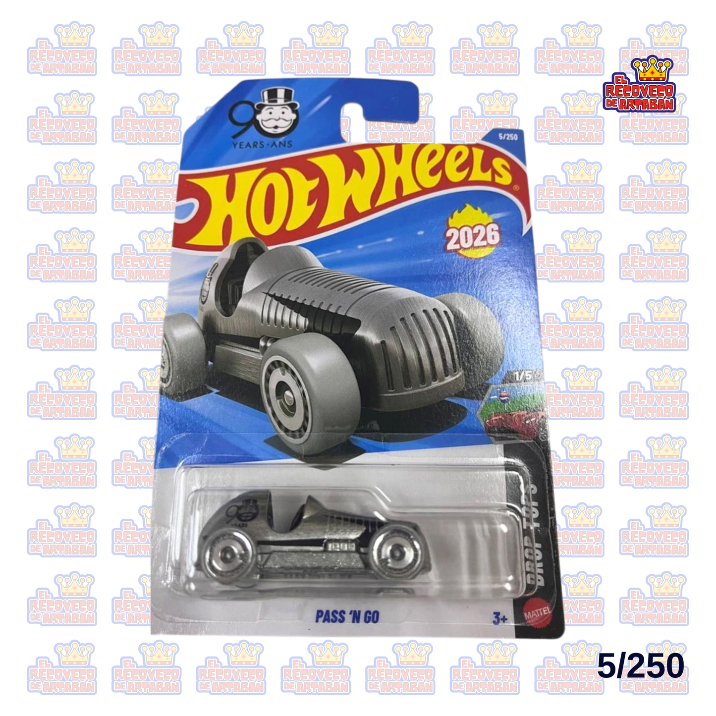 Hot Wheels 2026 Blister Largo – Modelos de Lotes A, B Y C (Números 1 a 50)