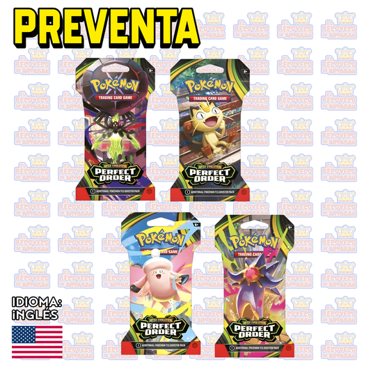 PREVENTA - Mega Evolution Perfect Order Sleeved Booster
