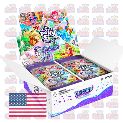 Caja de sobres (20) - KAYOU My Little Pony Trading Card Game – ¡¡¡Discord!!! | En Inglés