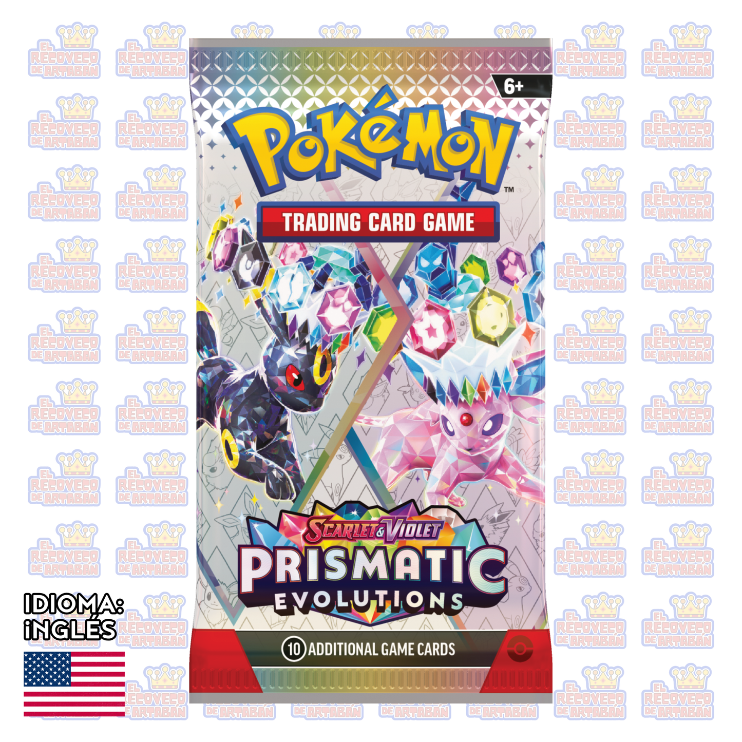 Pokémon TCG - Sobre Suelto Prismatic Evolutions en Inglés