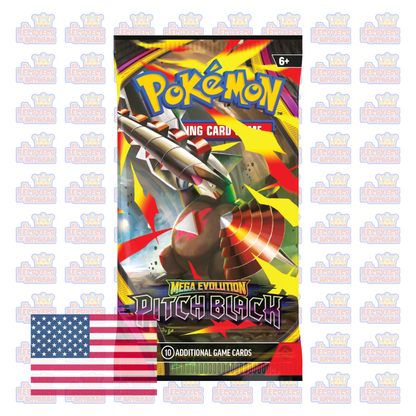 Sobre Individual Pokémon TCG: Mega Evolution—Pitch Black (En Inglés)