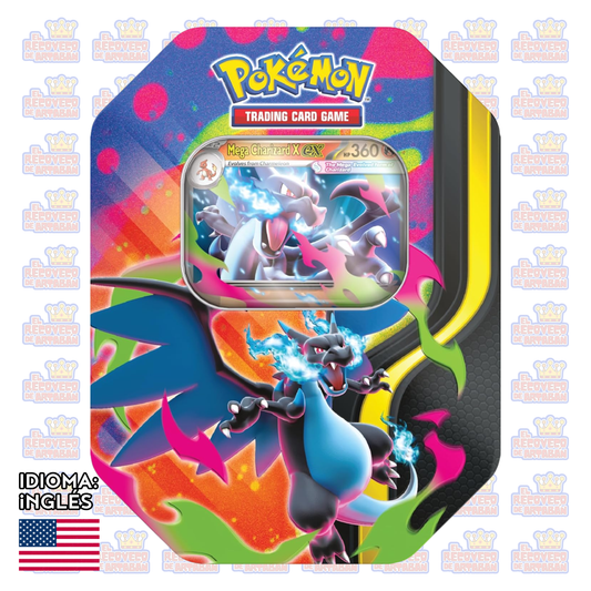 Pokémon TCG: Mega Charizard Tin (X / Y)