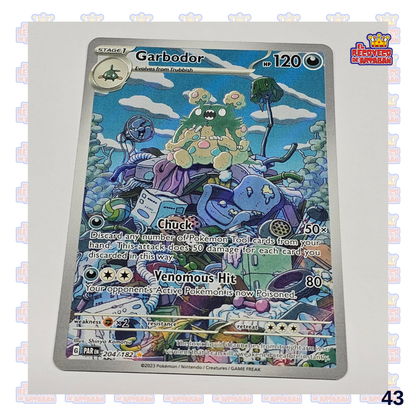 Garbodor Paradox Rift Illustration Rare 204/182