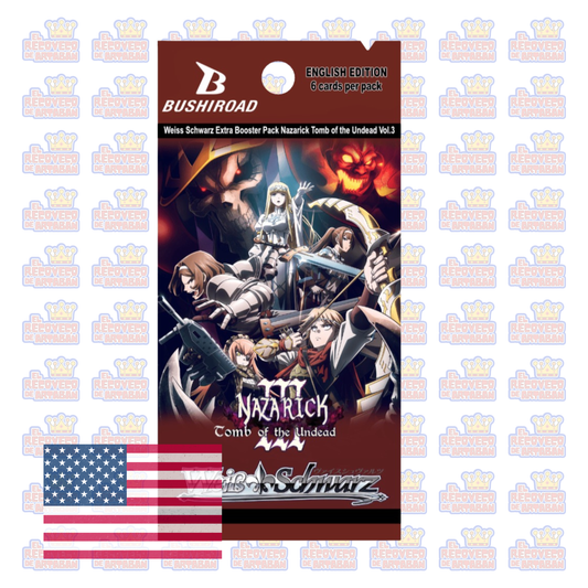 Sobre Individual Bushiroad Weiß Schwarz: Nazarick: Tomb of the Undead Vol. 3 – Extra Booster (En Inglés)