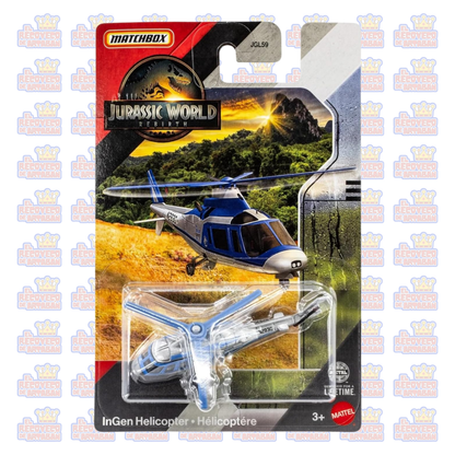 Matchbox Jurassic World Legacy Collection – Vehículo Fundido a Presión (Pieza Individual)