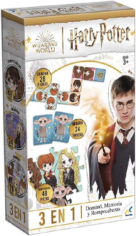 Set de Juegos 3 en 1 Harry Potter Novelty Corp