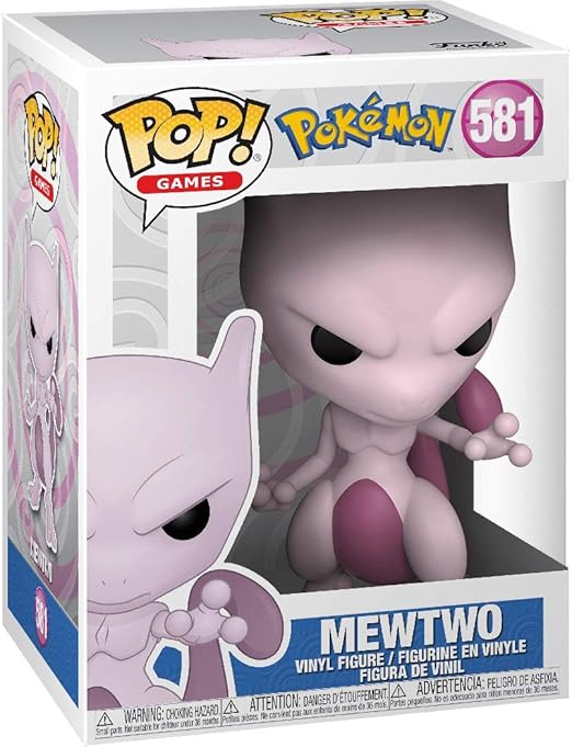 Funko Pokemon POP! Games Vinyl Figura  MEWTWO
