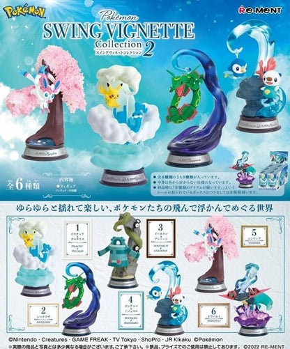 Figura aleatoria Pokémon Swing Vignette Collection Vol. 2