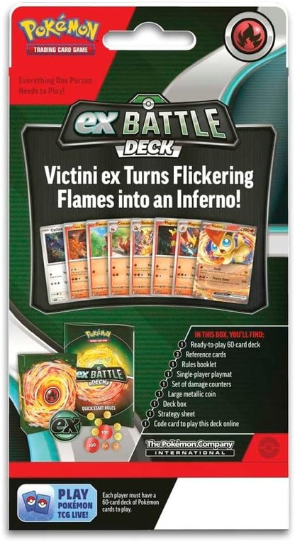 Mazo de Batalla Miraidon Ex/ Victini Ex Pokémon TCG Inglés