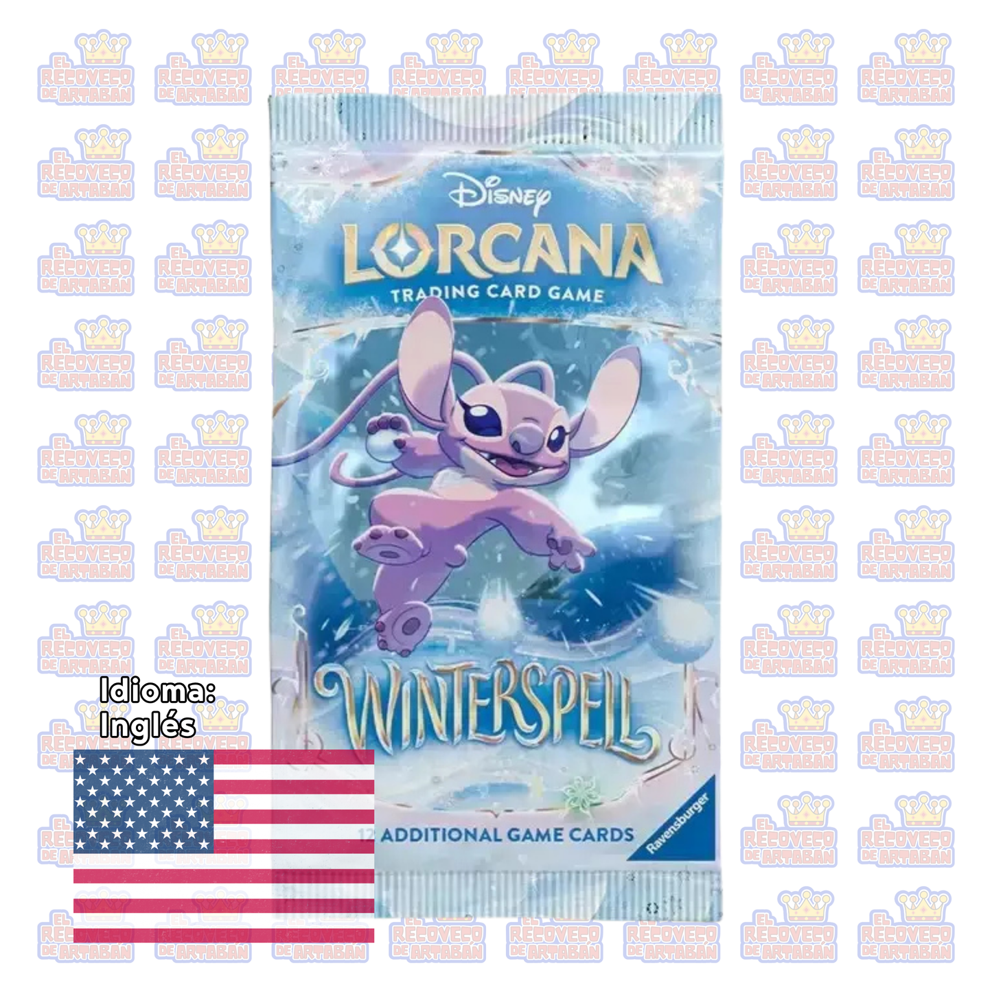Lorcana TCG: Winterspell Booster Pack (Hechizo Invernal) – Sobre Individual en Inglés