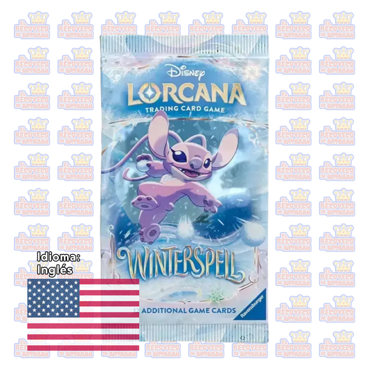 Lorcana TCG: Winterspell Booster Pack (Hechizo Invernal) – Sobre Individual en Inglés