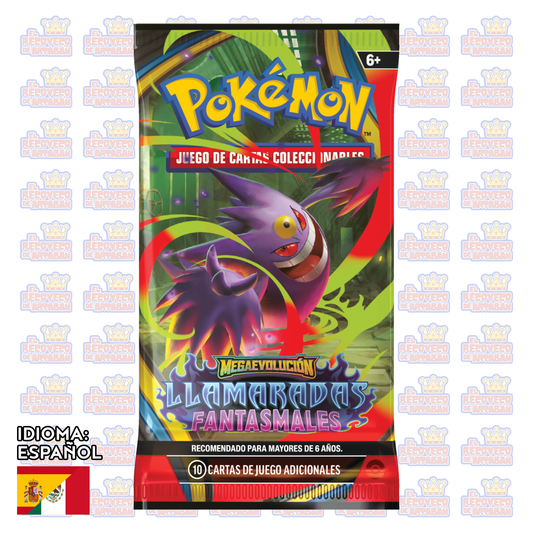 Pokémon TCG Español – Mega Evolution 02: Phantasmal Flames – Sobre Suelto