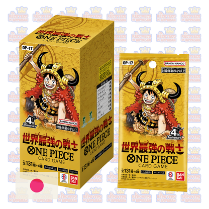 One Piece Card Game OP-17: The World's Strongest Warriors (Japonés)