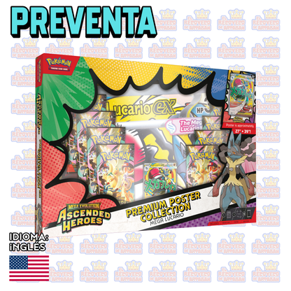 PREVENTA - Mega Evolution Ascended Heroes - Premium Poster Collection