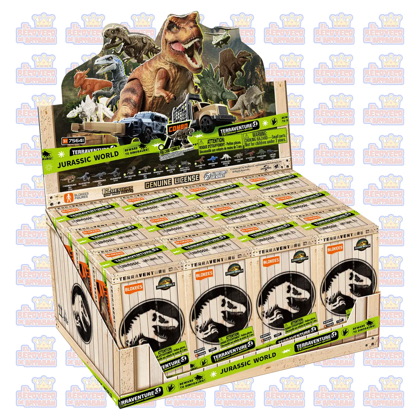 Blokees Jurassic World Surprise: Egg 01 Dinosaurio Aleatorio