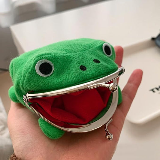 Monedero de Peluche Ranita