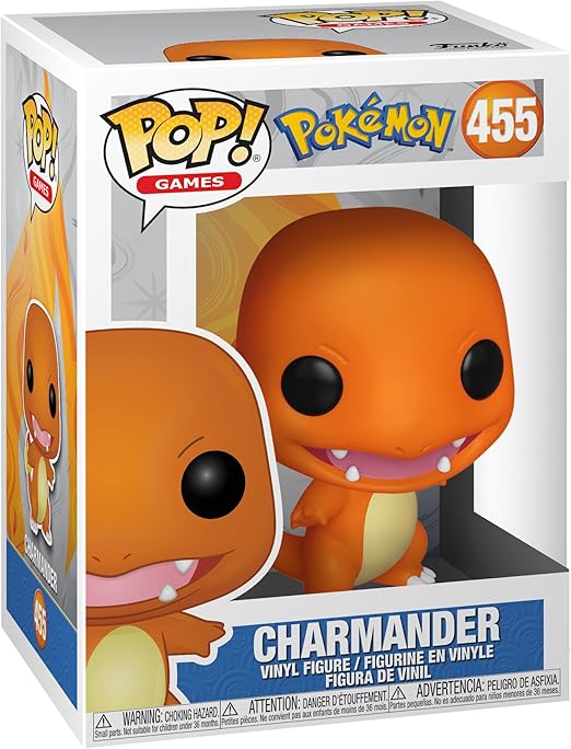 POP GAMES POKEMON  CHARMANDER  en ingles