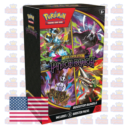 Pokémon TCG: Mega Evolution—Pitch Black Booster Bundle | En inglés