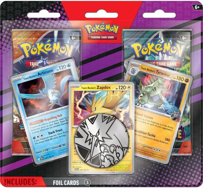 Pokemon TCG: Blisters Pack Articuno, Zapdos Y Titanitar