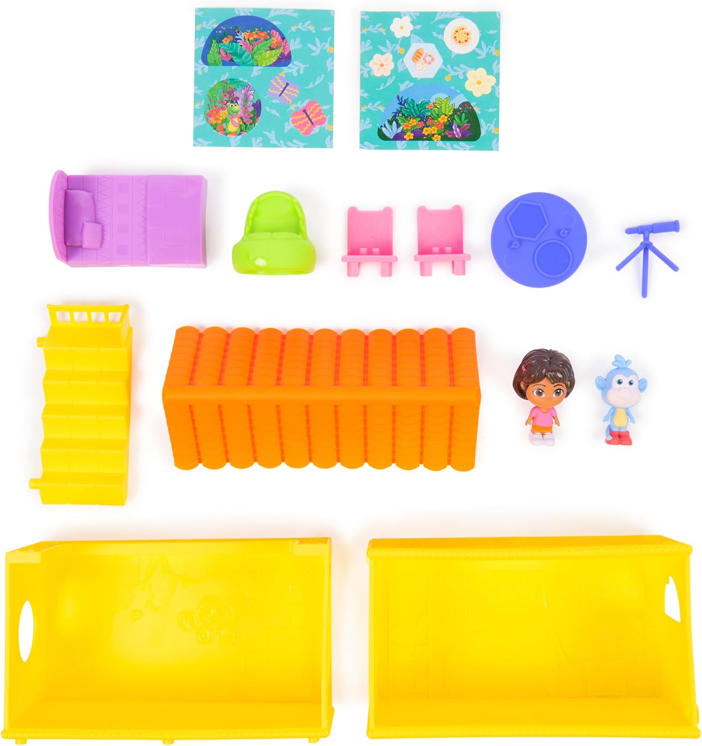 Dora: Set de Juego de Minicasita Botas