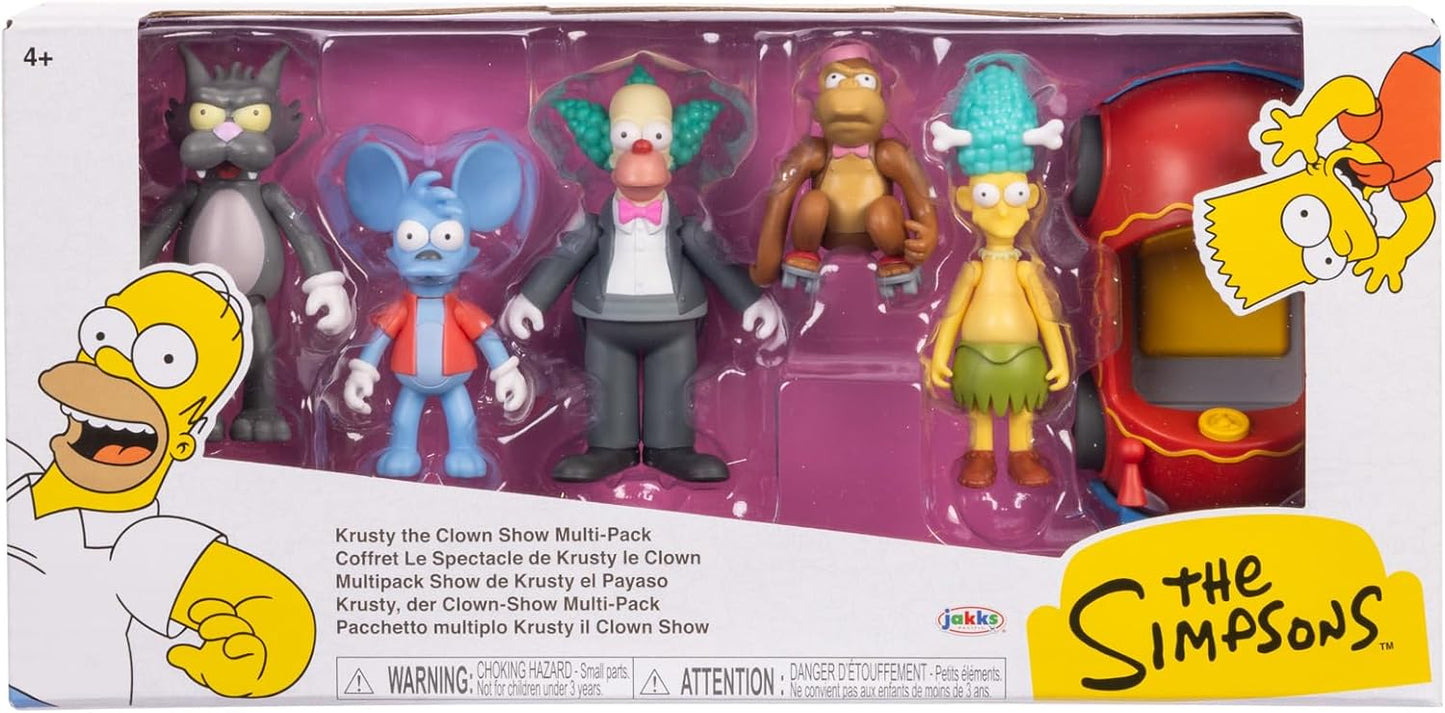 The Simpsons – Set de Figuras Familia Simpson JAKKS Pacific Escala 2.5″