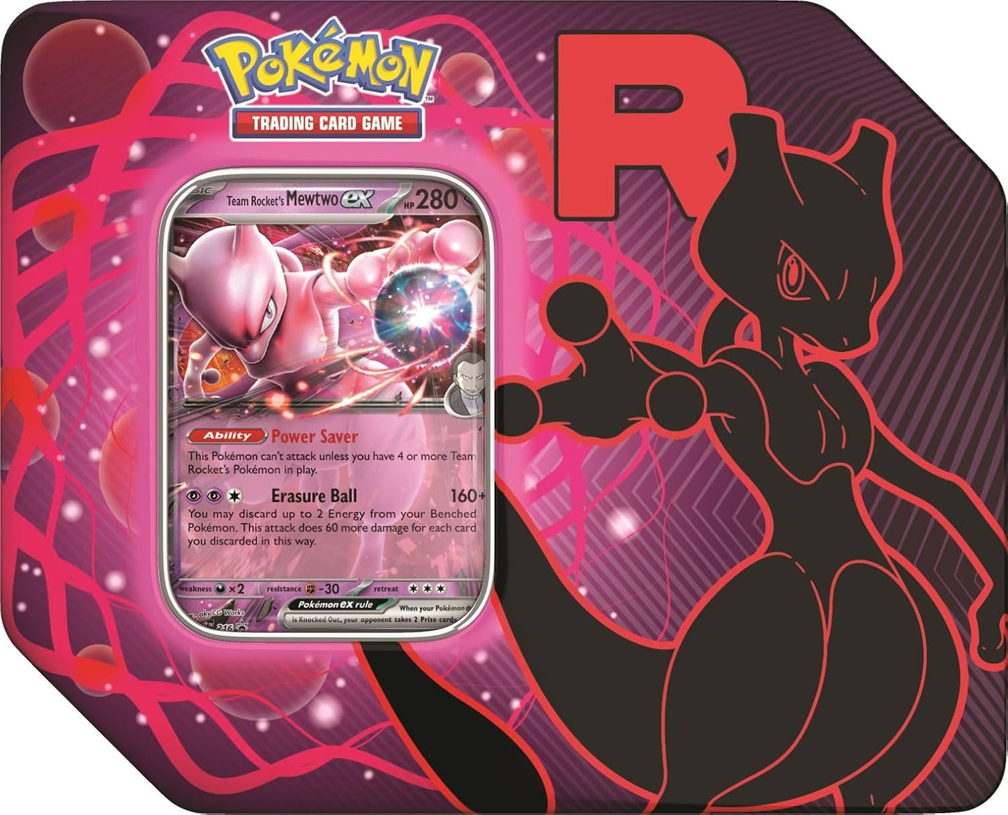 Pokémon TCG: Team Rocket Tin en Inglés