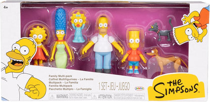 The Simpsons – Set de Figuras Familia Simpson JAKKS Pacific Escala 2.5″