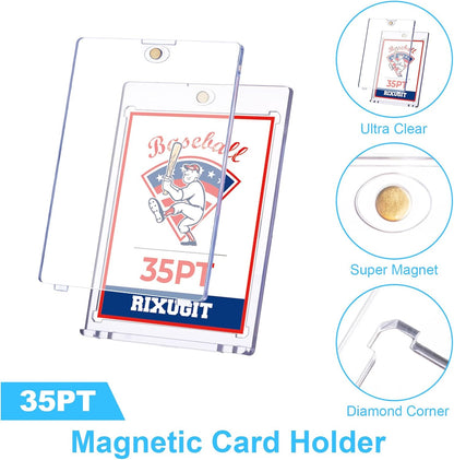 Acrílico Soporte Magnético para Tarjetas – 35PT One Touch con Protección UV