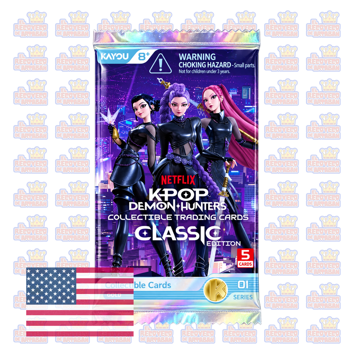 KAYOU × KPop Demon Hunters – Tarjetas Coleccionables Classic Edition | En Inglés