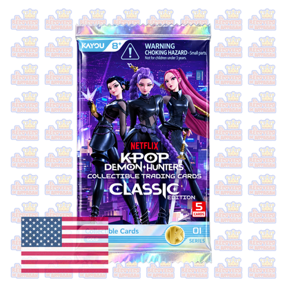 KAYOU × KPop Demon Hunters – Tarjetas Coleccionables Classic Edition | En Inglés