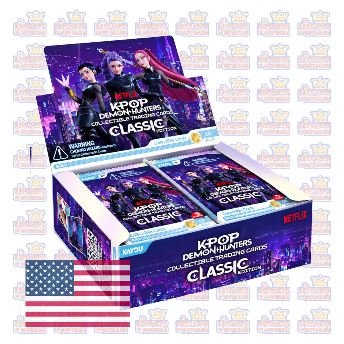 KAYOU × KPop Demon Hunters – Tarjetas Coleccionables Classic Edition | En Inglés