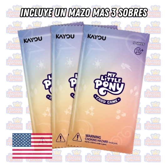 KAYOU My Little Pony TCG: Friendships Begin – Starter Deck | Juego de cartas en inglés