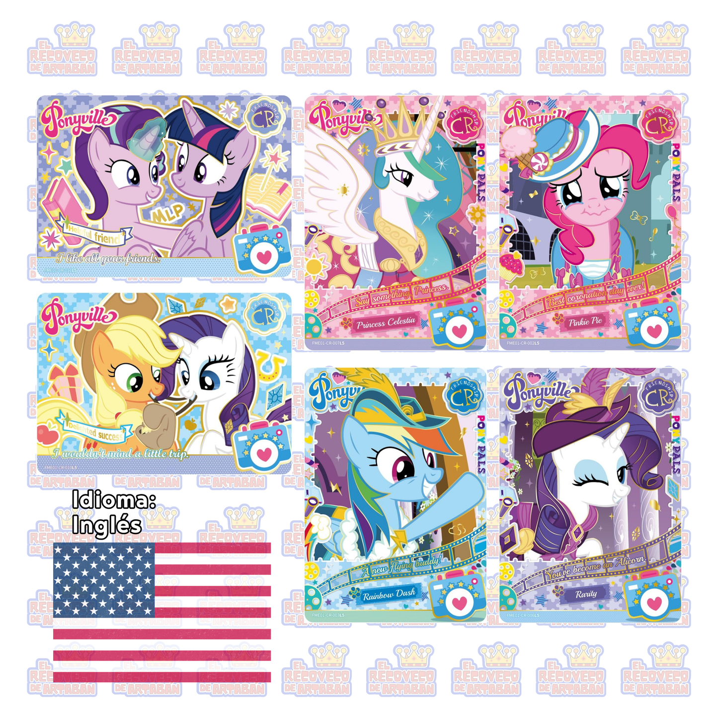 Kayou My Little Pony: Friendship Eternal Cards – Fun Moments Edition Series 1 (Sobre Individual)