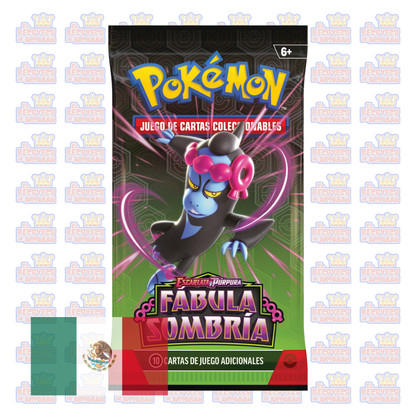 En español (1 Sobre individual) - Pokémon TCG: Escarlata y Púrpura—Fábula Sombría