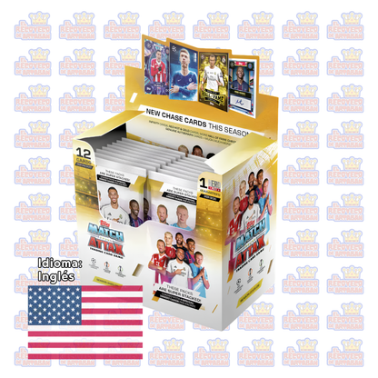 Match Attax UCC 2025/2026 Trading Cards CDU (Caja Completa con 32 Sobres)