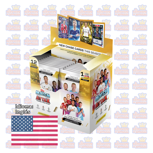 Match Attax UCC 2025/2026 Trading Cards CDU (Caja Completa con 32 Sobres)