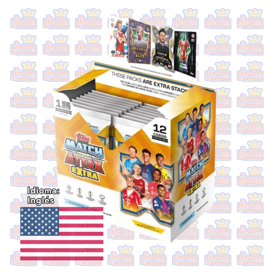 UEFA Champions League Match Attax Extra 2025/26 Booster Display (32 Sobres)