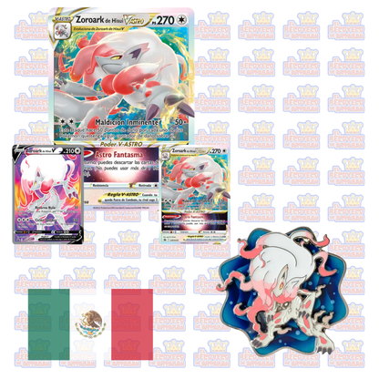 Colección Premium Zoroark de Hisui V-ASTRO En Español